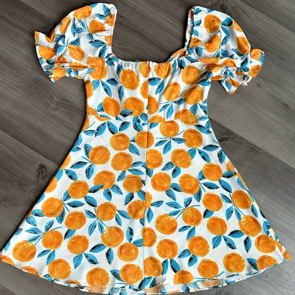 Orange Sundress - Picture 3 of 6